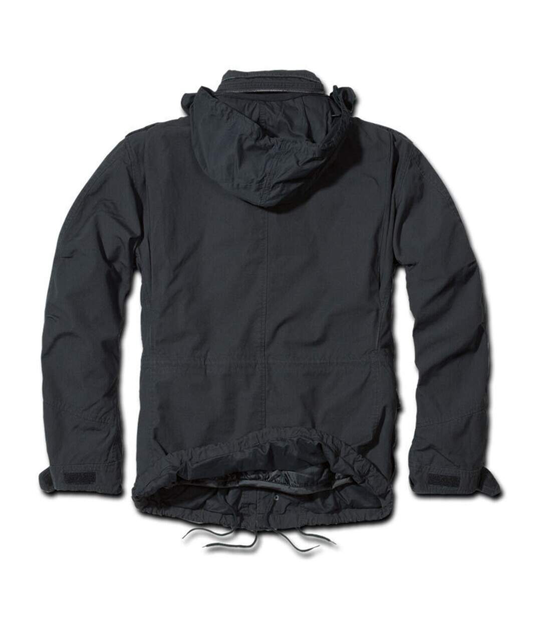Mens M65 Giant Jacket Black Build Your Brand-3