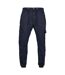 Mens Plain Cargo Trousers Navy Urban Classics-1