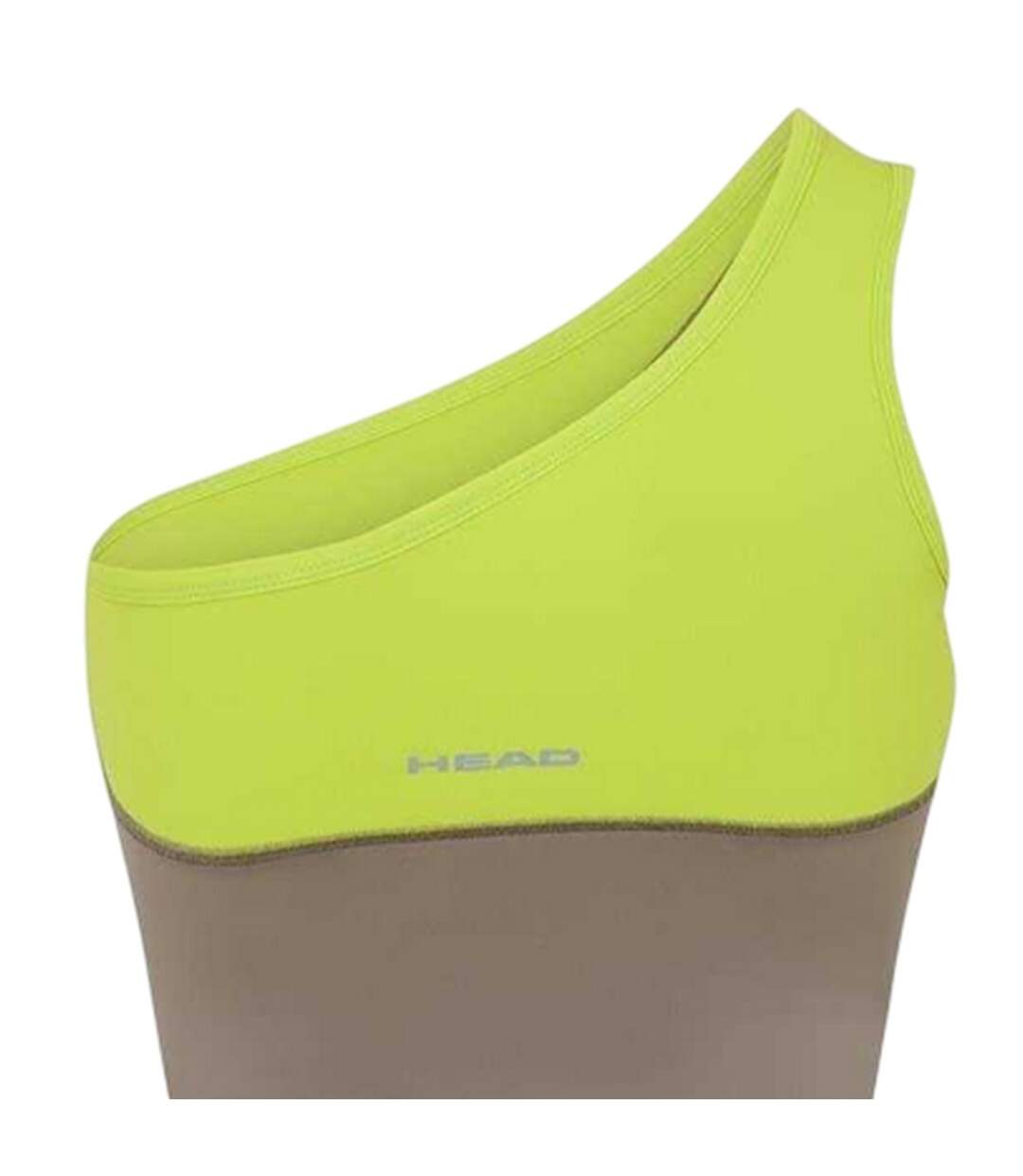 Robe Courte 1 Épaule Avatar Femme Vert Head-3
