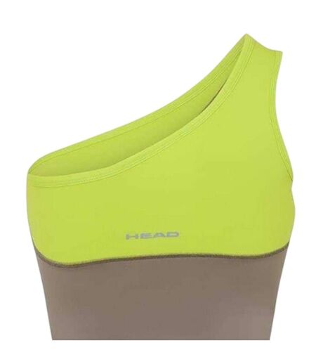 Robe Courte 1 Épaule Avatar Femme Vert Head