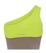 Robe Courte 1 Épaule Avatar Femme Vert Head-3
