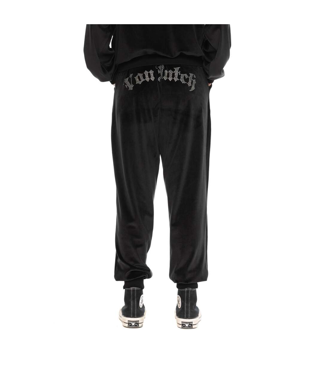 Pantalon de jogging femme envelours avec poches et strass Velvet Vondutch-2