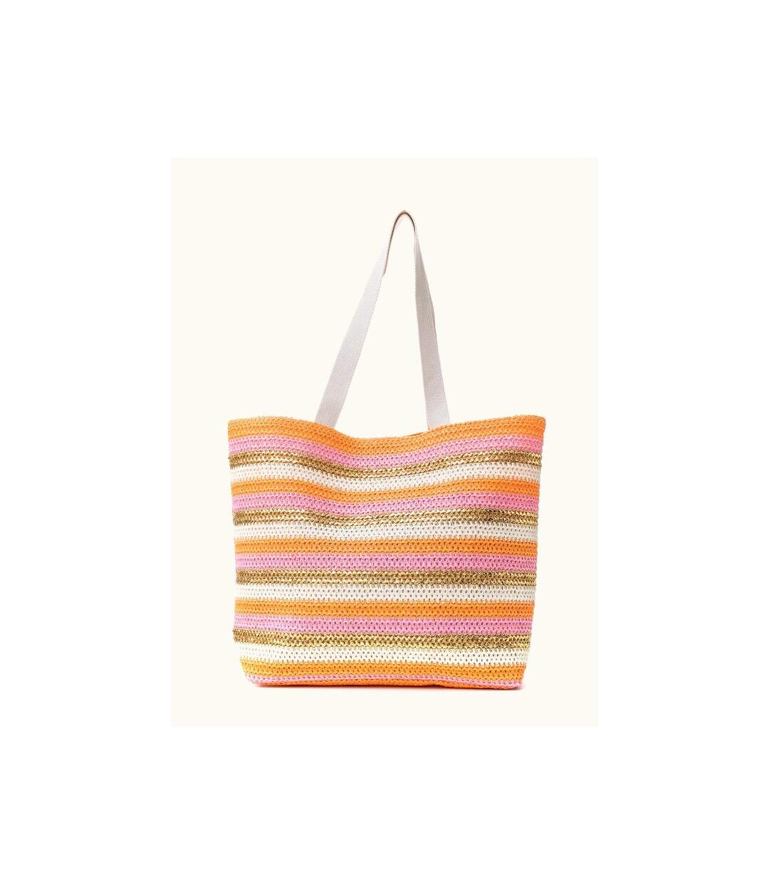 Sac de plage rayures DL-MAEL - Dona X Lisa-4