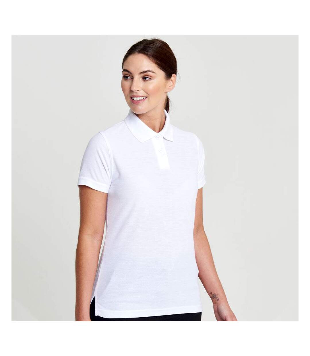 Polo femme blanc Pro RTX