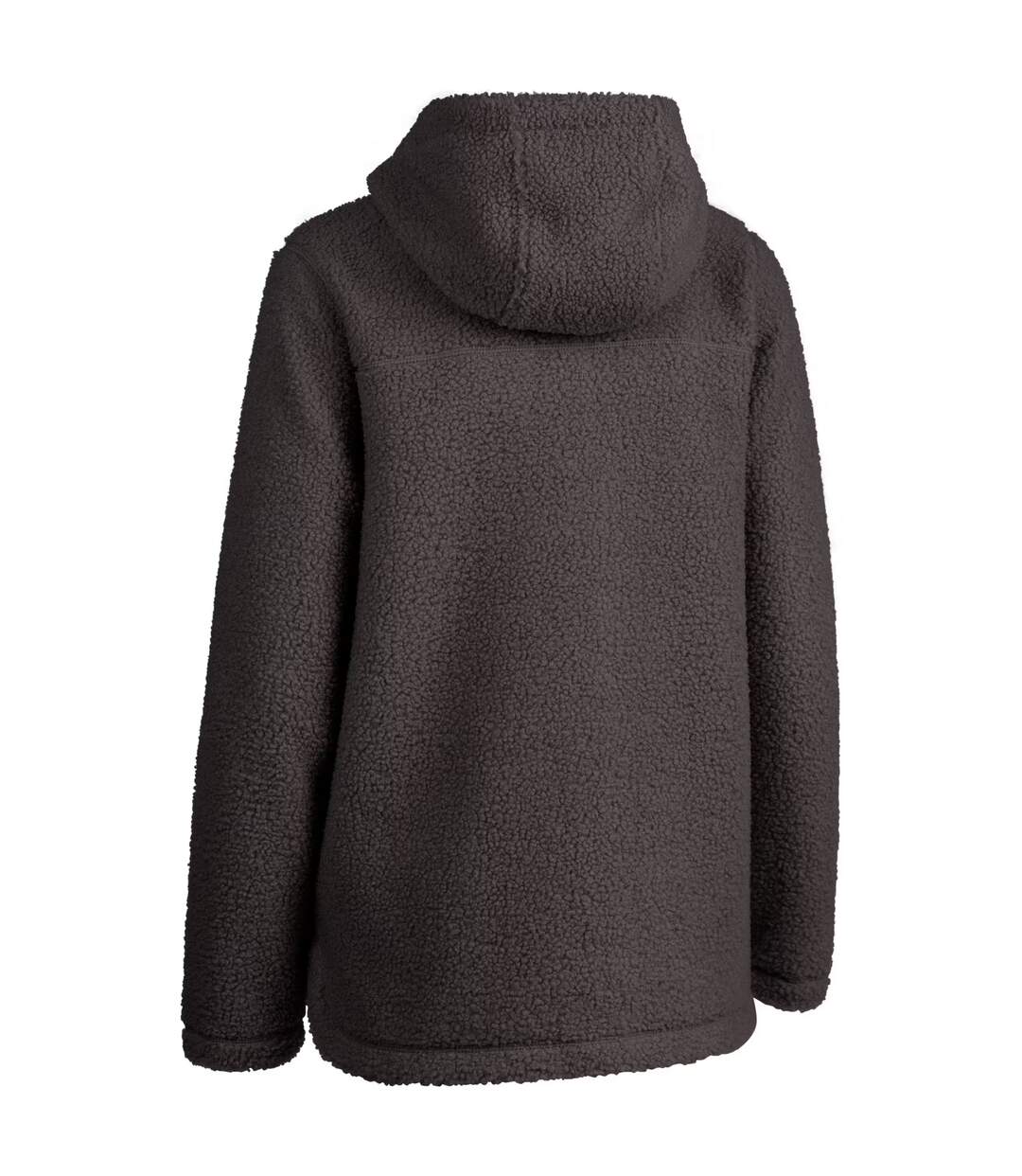 Veste Polaire Unie À Capuche Jowita Femme Vert De Gris Trespass-2