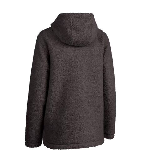 Veste Polaire Unie À Capuche Jowita Femme Vert De Gris Trespass