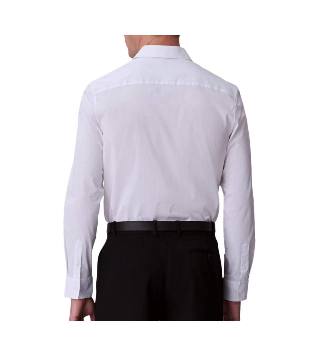Chemise blanche homme calvin klein jeans solids lv040bm127-2