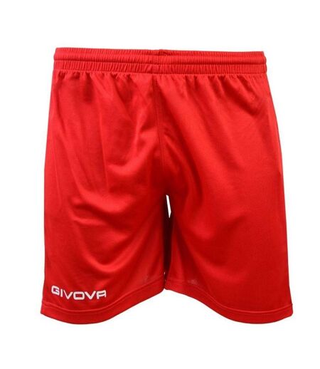 Mens One U Football Shorts Red Givova