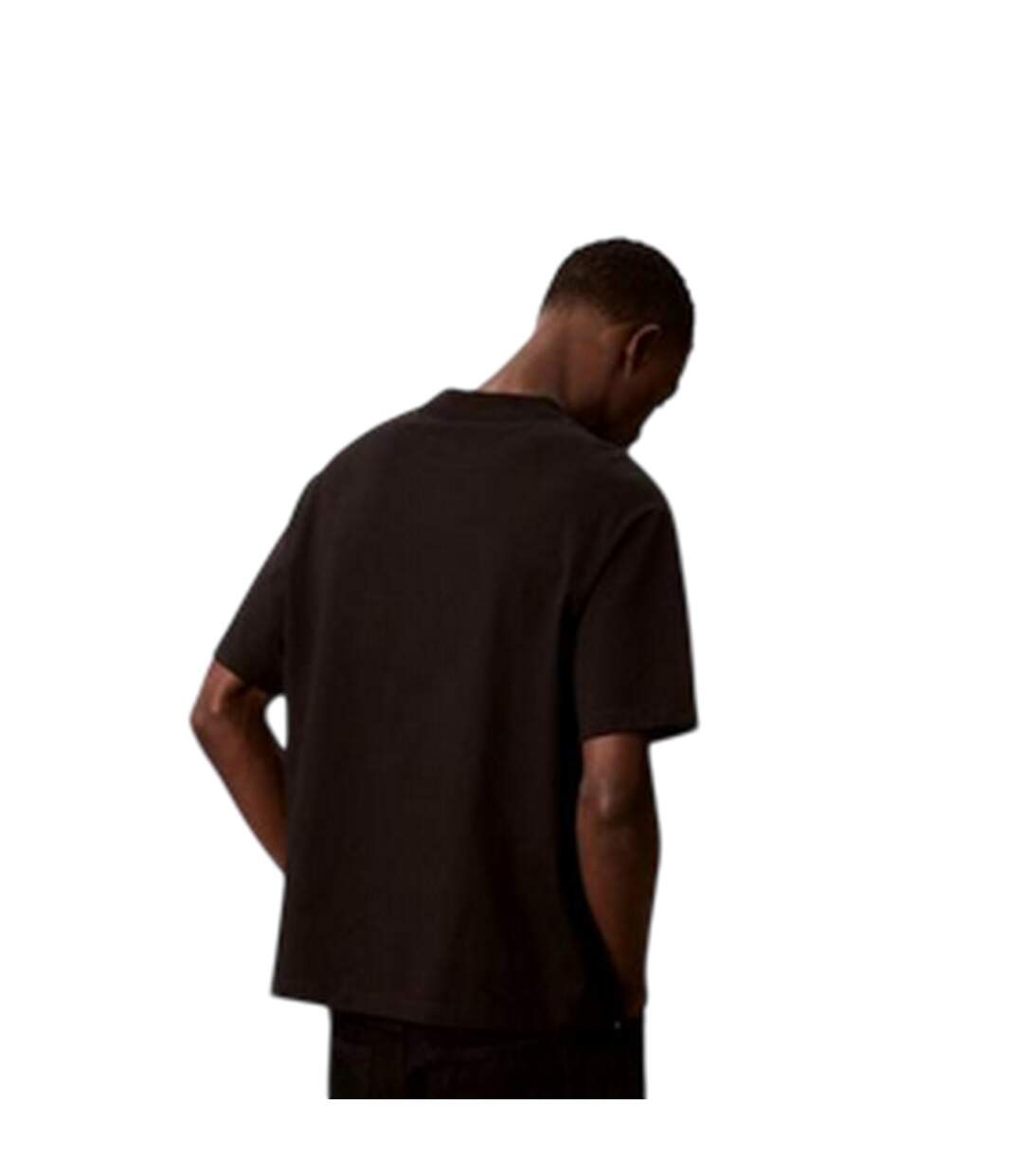 T-shirt Motif/style Graphique Homme Noir Calvin Klein-3