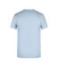 T-shirt Basic Homme Bleu Clair James And Nicholson-2