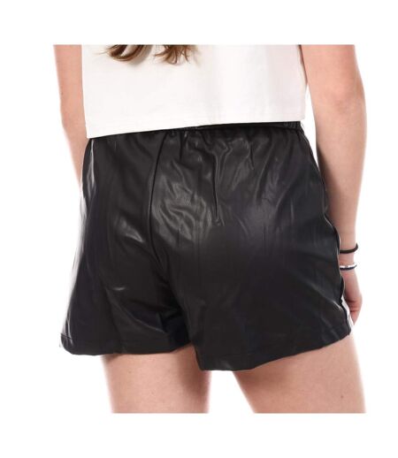 Short noir similcuir femme monday premium - l
