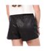 Short noir similcuir femme monday premium - l-2