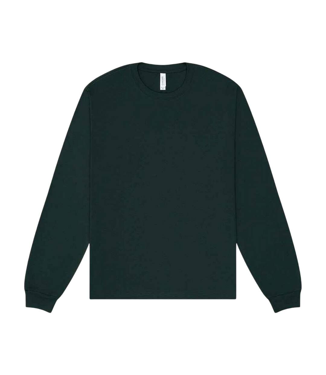 Unisex Adult Heavy Boxy Long-sleeved T-shirt Forest Bella + Canvas-1