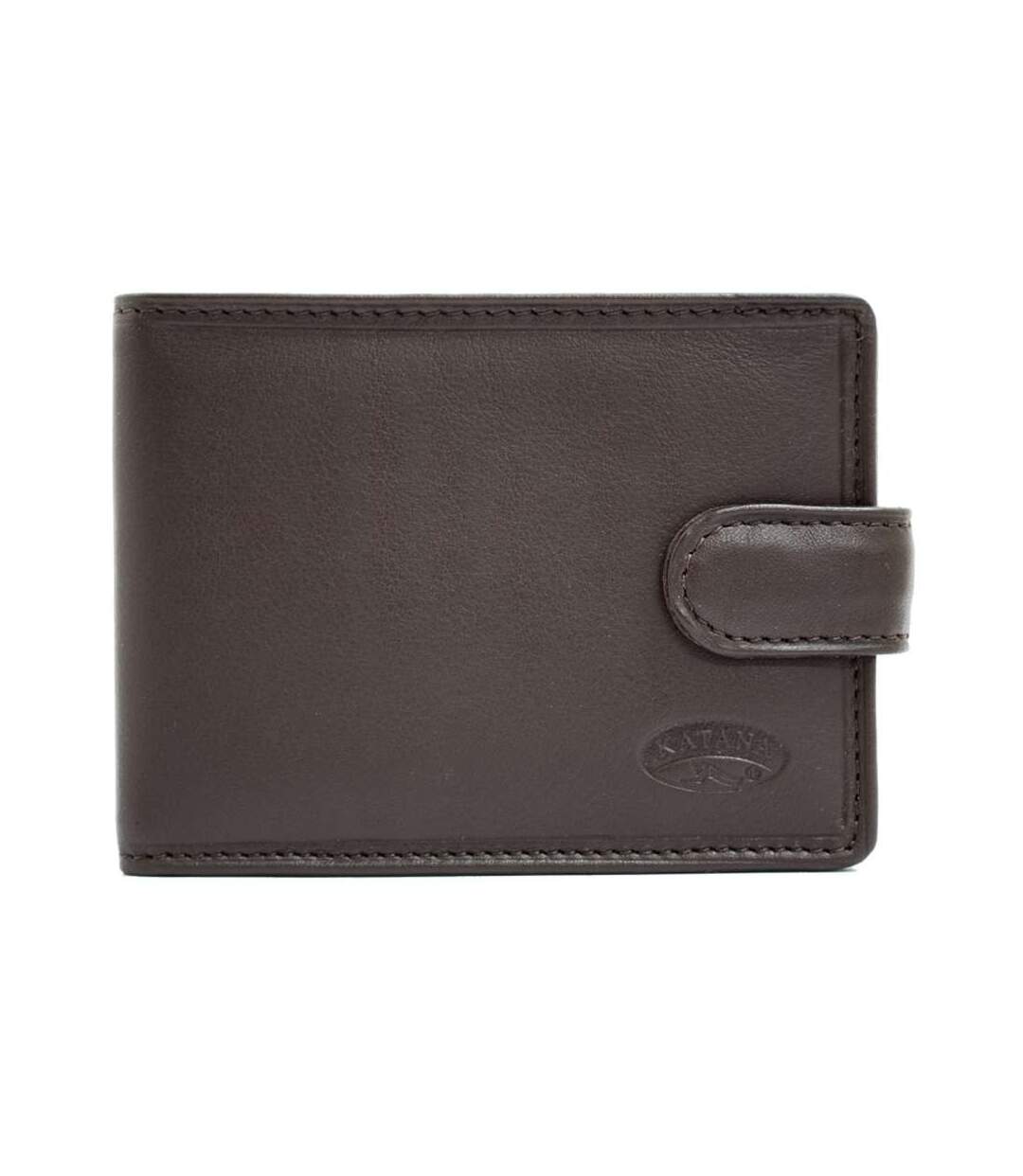 Katana - Porte-cartes/portefeuille mixte en cuir - marron - 3074-1