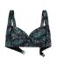 Soutien-gorge Motif/style Fleurs Femme Violet Panos Emporio-1