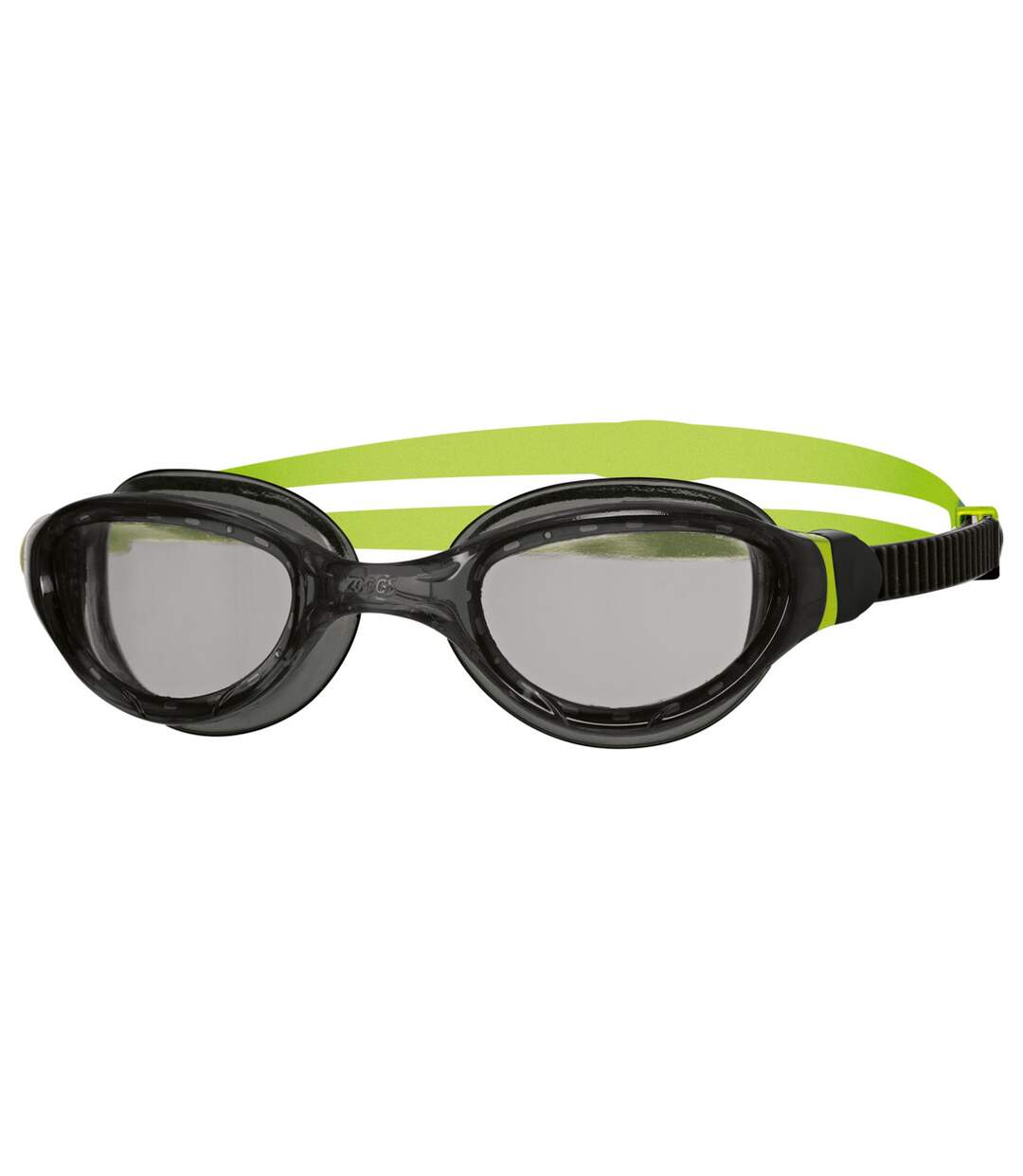 Lunettes de natation phantom 2.0 enfant noir / vert clair / gris Zoggs-1