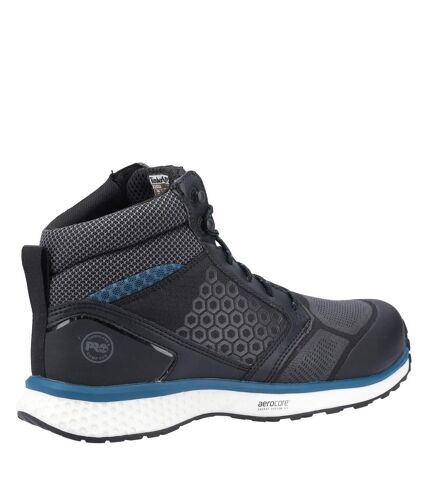 Timberland Pro Mens Reaxion Mid Composite Safety Boots (Black/Blue) - UTFS7595