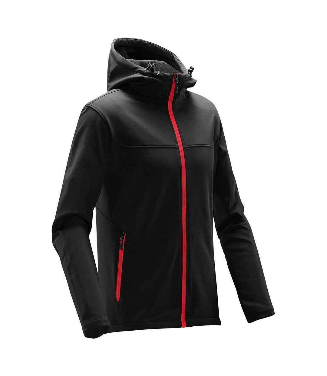 Veste Softshell Orbiter Homme Noir Rouge Vif Stormtech-2