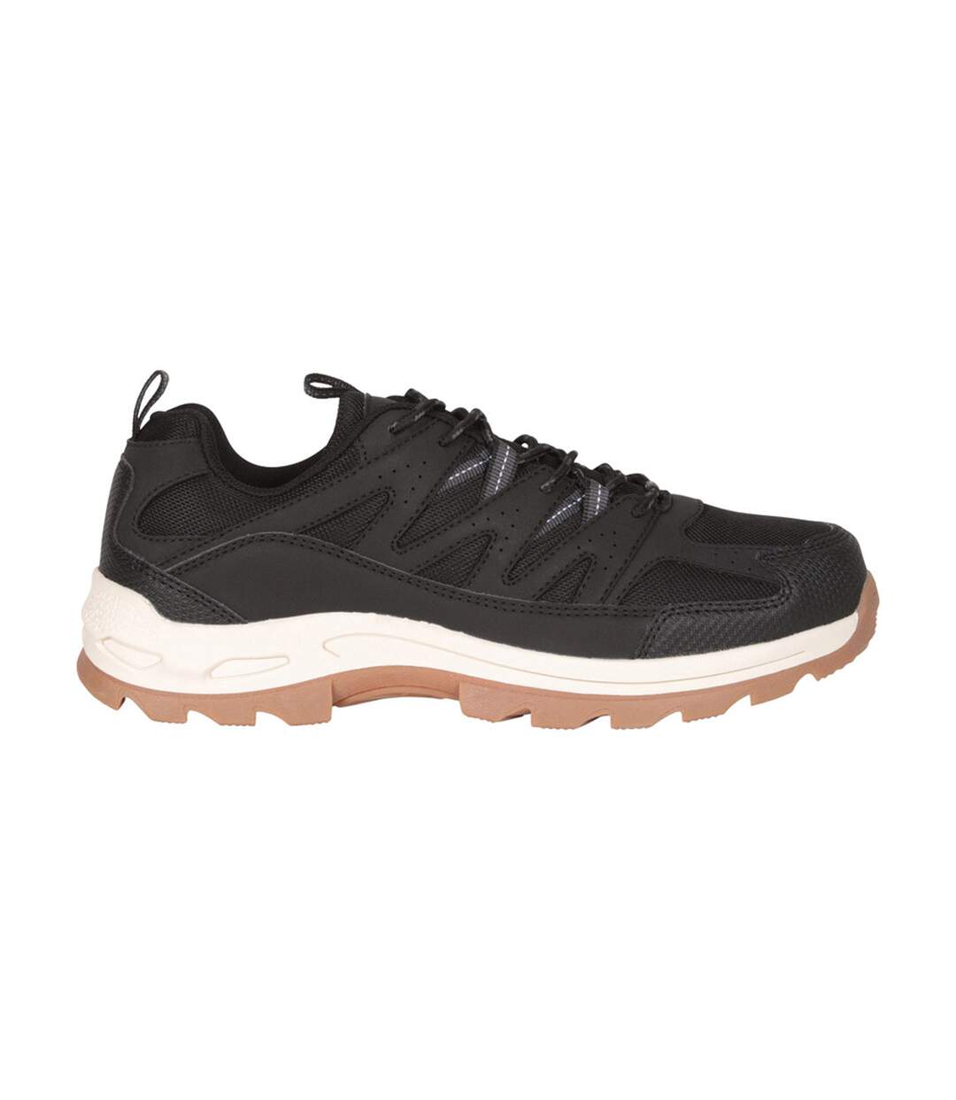 Chaussures De Marche Contrastées À Lacets Highline Homme Noir Mountain Warehouse-4