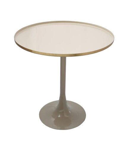 Table basse fait main en fer motif contemporain EXA