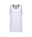 Débardeur Sans Manches Adulte Blanc Noir Everlast-1