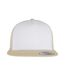 Flexfit Casquette De Baseball À Visière Plate Adulte Unisexe Jaune Or Blanc Beige Yupoong-1