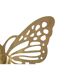 Décoration Murale en Métal Butterfly Uni 43cm Or-2