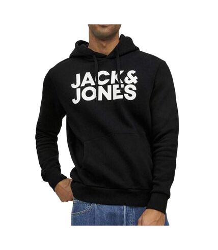 Sweat à capuche Noir Homme Jack & Jones Corp Hood - XL