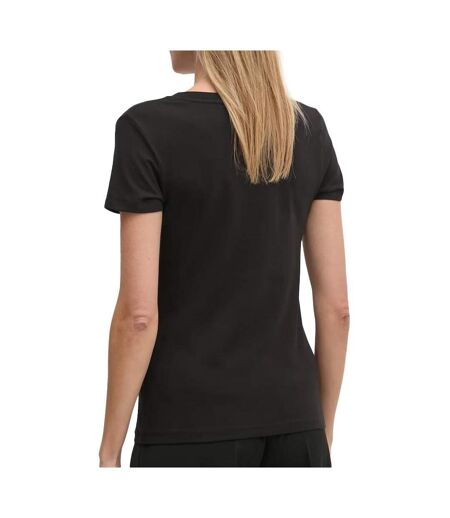 T-Shirt noir femme calvin klein jeans essential bright - l