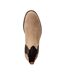 Bottines chelsea hooper homme beige sable Base London