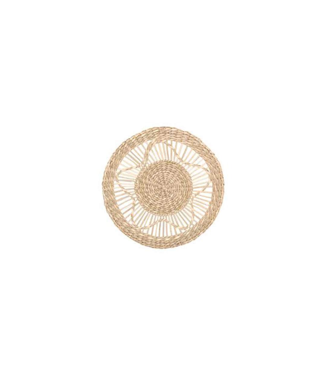 Décoration Murale Ronde Seagrass 38cm Naturel-4