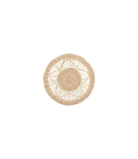 Décoration Murale Ronde Seagrass 38cm Naturel