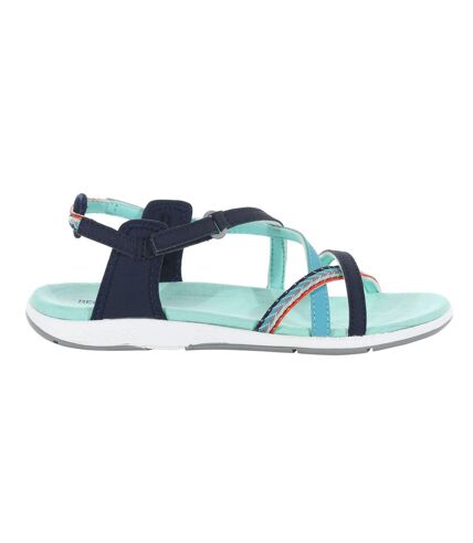 Sandales santa roma femme bleu marine / turquoise pâle Regatta