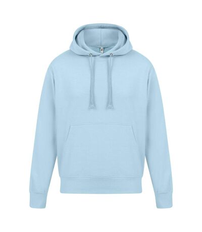 Mens ringspun cotton hoodie light blue Casual Classics