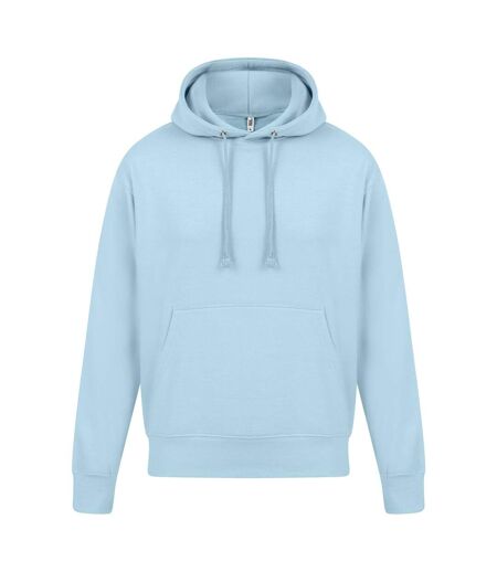 Mens ringspun cotton hoodie light blue Casual Classics