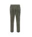 Pantalon en velours kaki homme only & sons taper corduroy-2