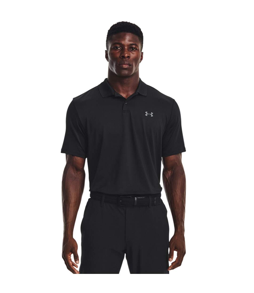 Polo tech homme noir Under Armour