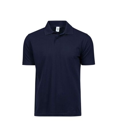 Tee Jays Mens Power Polo Shirt (Navy Blue)