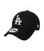 Unisex Adult 9forty League Essential Los Angeles Dodgers Baseball Cap Black New Era-1