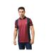 Polo Ss24 Homme Bordeaux Bleu Marine Lambretta-1
