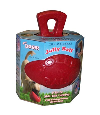 Dual jolly ball 8 inches red Jolly Pets