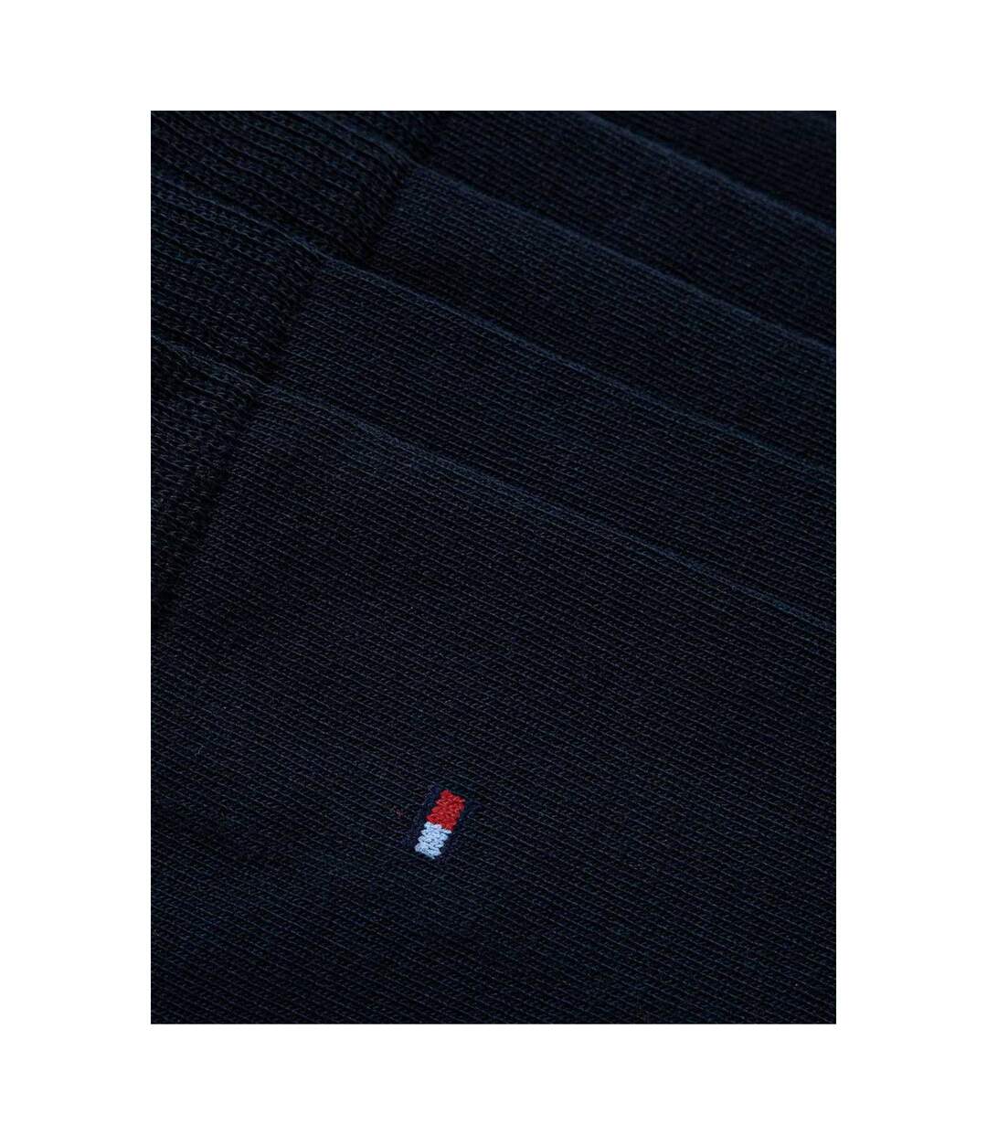 Chaussettes Motif/style Uni Homme Bleu Marine Tommy Hilfiger-2