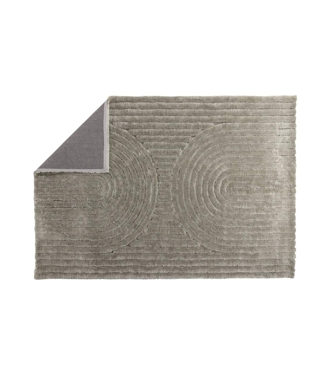 Tapis Déco Texturé Niklas 200x290cm Grège-2