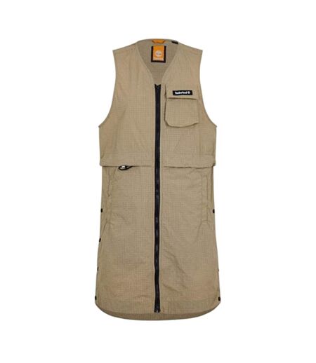 Gilet Motif/style À Carreaux Femme Citron Blanc Timberland