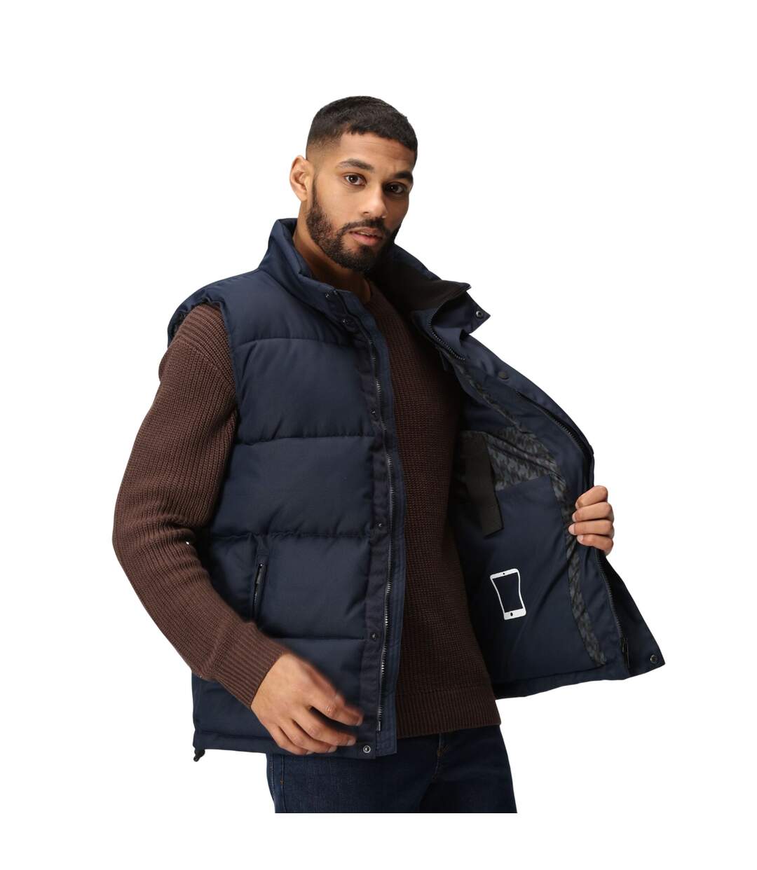 Veste Sans Manches Northdale Homme Bleu Marine Regatta-1