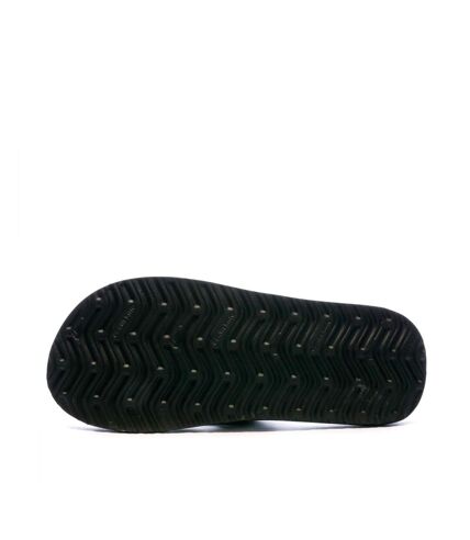 Tongs Noires Homme Quiksilver Monkey Abyss