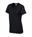 Gildan Womens/Ladies Heavy Cotton Heavy Blend T-Shirt (Black)