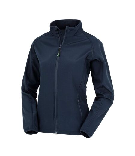 Veste Softshell Femme Bleu Marine Result Genuine Recycled