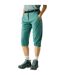 Womens/ladies Xert Stretch Capri Trousers Ivy Moss Regatta-1