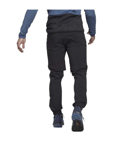 Mens Terrex Convertible Regular Cargo Trousers Black Adidas